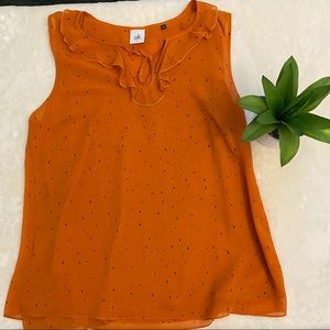 Cabi sprinkle rust orange tank 3764